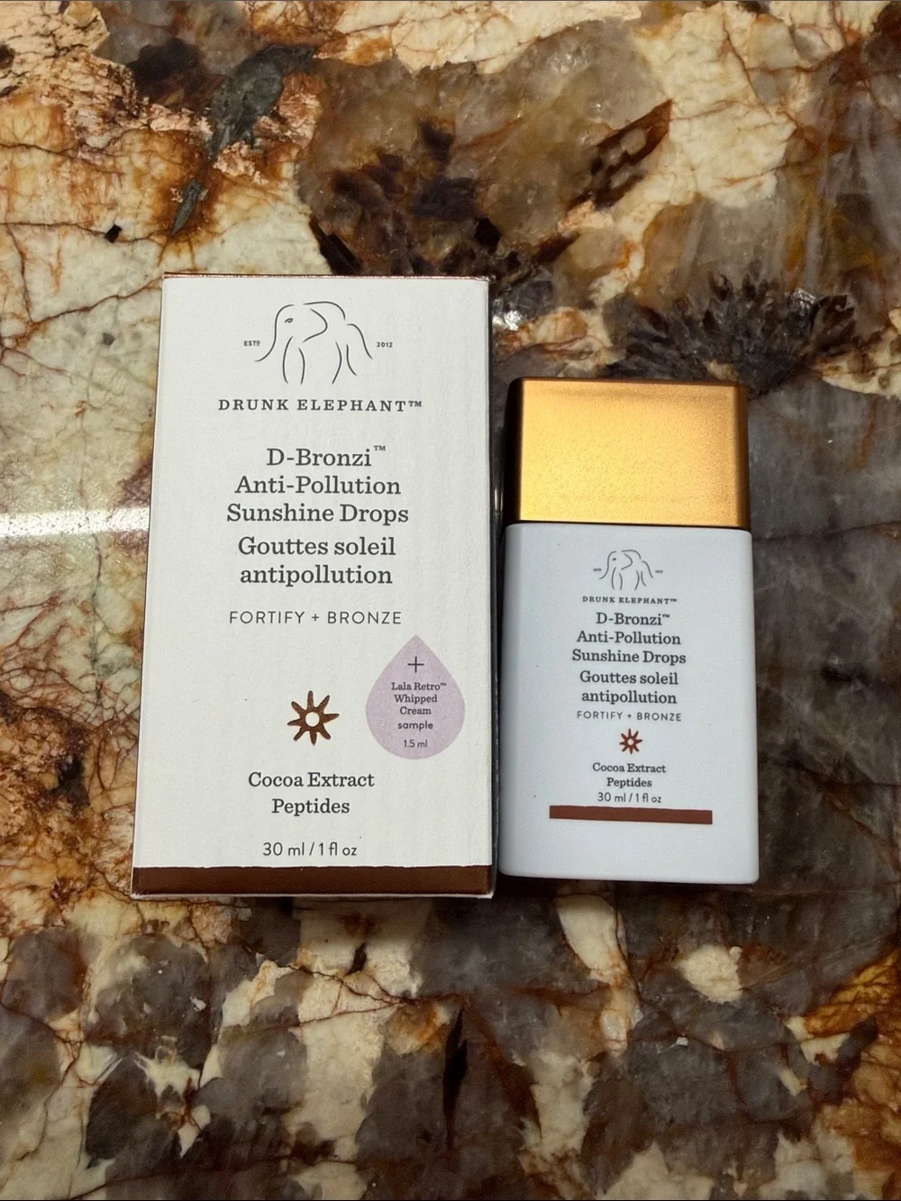 Drunk Elephant D-Bronzi Sunshine Drops Box - New